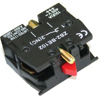 Контакт дополнительный EKF AVERES XB-2 NC красный