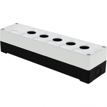 Корпус КП105 EKF PROXIMA пластиковый 5 кнопок белый