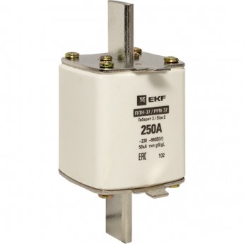 Плавкая вставка EKF PROXIMA ППН-37 400/250А габарит 2