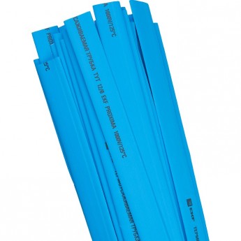 Трубка термоусаживаемая EKF ТУТ нг 8/4 синяя в отрезках по 1м PROxima